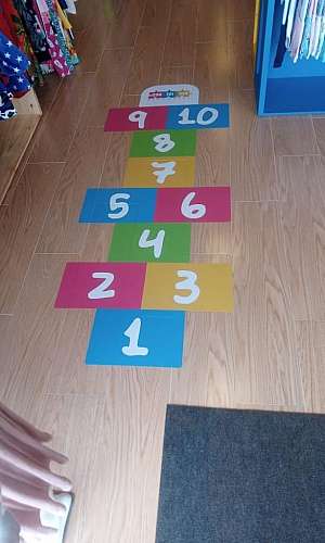 Adesivo de sinalização para chão Adesivo de sinalização para chão