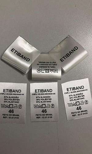 Confecção De Etiquetas Para Roupas	 Confecção De Etiquetas Para Roupas