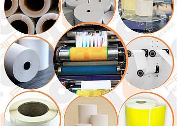 Etiquetas adesivas de papel couchê Etiquetas adesivas de papel couchê