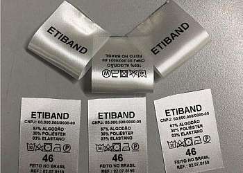 Etiquetas adesivas para roupas Etiquetas adesivas para roupas