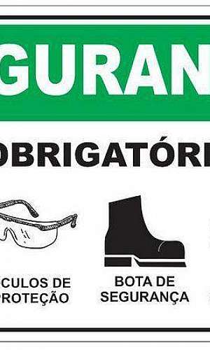 Placas de sinalização de segurança Placas de sinalização de segurança